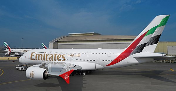 
La compagnie aérienne Emirates Airlines a présenté une nouvelle livrée, la troisième depuis celle dévoilée lors de son lan
