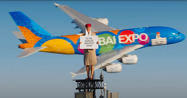 Emirates: Djokovic, crash évité et PNC très haut perchée (vidéo) 1 Air Journal