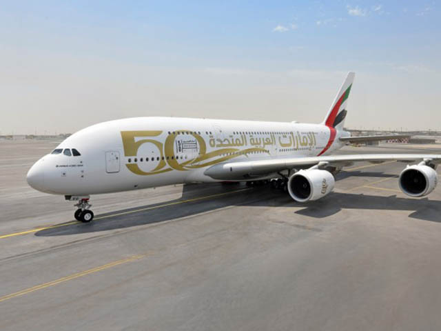 Emirates: renforcement en Afrique du Sud et livrée 50eme anniversaire 1 Air Journal