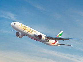 
La compagnie aérienne Emirates Airlines a inauguré mercredi sa nouvelle liaison entre Dubaï et Montréal, 