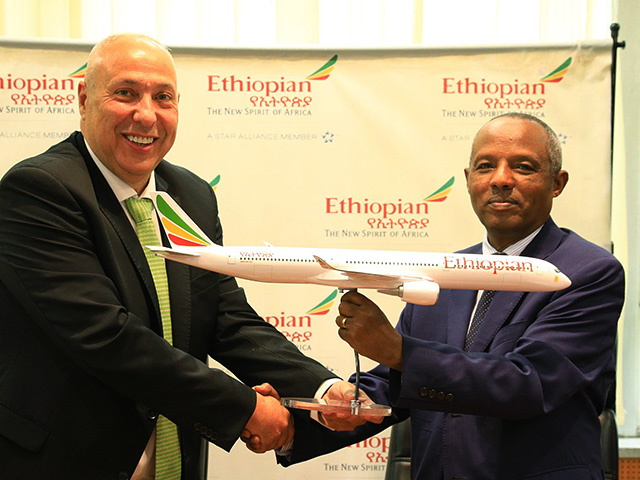 Ethiopian Airlines lance l’Airbus A350-1000 en Afrique 1 Air Journal