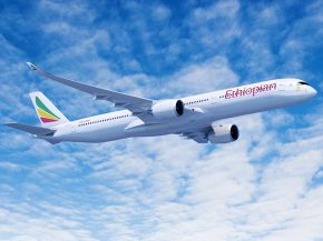 
La compagnie aérienne Ethiopian Airlines a confirmé jeudi la conversion de quatre Airbus A350-900 déjà commandés pour la ver
