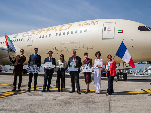 Etihad Airways se pose à Nice 39 Air Journal