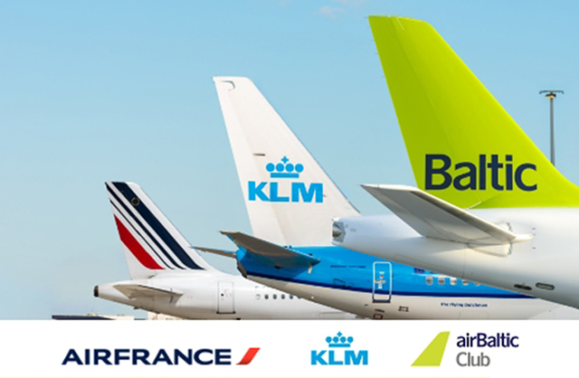 Fidélité : Air France et KLM partagent avec airBaltic 15 Air Journal