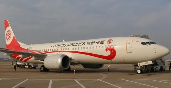 
Le retour dans le ciel chinois des Boeing 737 MAX se poursuit, les compagnies aériennes Fuzhou Airlines et Lucky Air remettant l