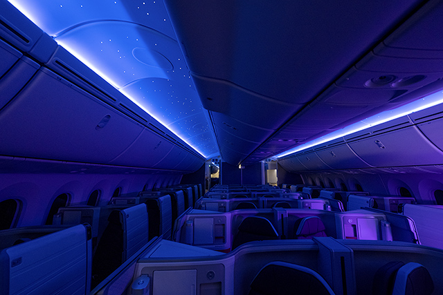 Les cabines des futurs 787-9 de Hawaiian Airlines (photos, vidéo) 18 Air Journal