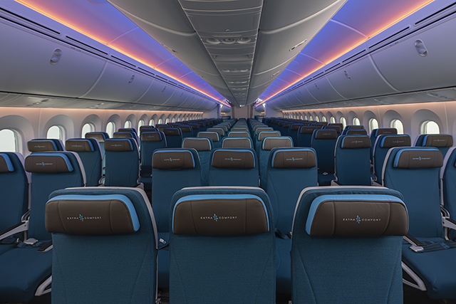 Les cabines des futurs 787-9 de Hawaiian Airlines (photos, vidéo) 18 Air Journal