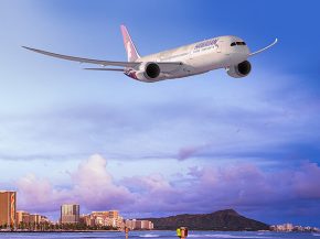 Hawaiian Airlines : vol inaugural pour son premier 787 Dreamliner et nouvelle vidéo de sécurité 1 Air Journal