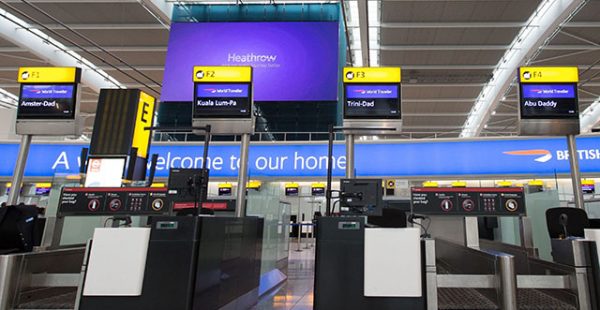 
Les employés au sol de la compagnie aérienne British Airways à l’aéroport de Londres-Heathrow ont voté en faveur d’une g