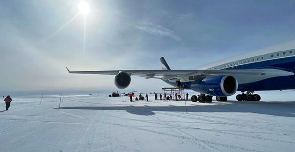 
La société de leasing Hi Fly a opéré un deuxième vol en Airbus A340 entre l’Afrique du Sud et l’Antarctique, y transport