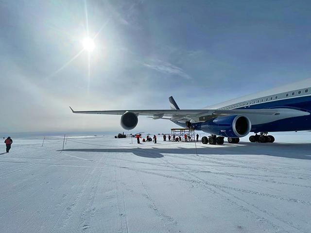 Retour en Antarctique pour l’A340 de Hi Fly (vidéo) 3 Air Journal
