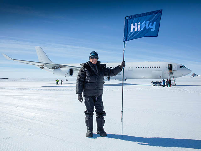 Historique : un Airbus A340 se pose en Antarctique (photos, vidéo) 4 Air Journal