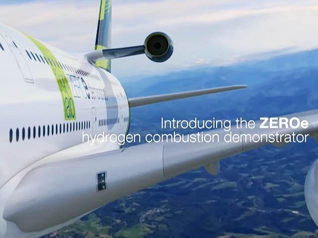 Airbus va tester l’hydrogène sur un A380 (photos, vidéos) 1 Air Journal