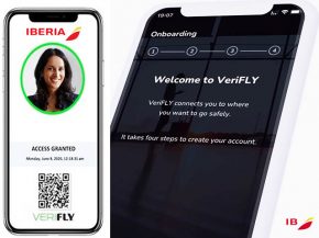
Les clients de la compagnie aérienne Iberia peuvent désormais utiliser sur certains vols entre Madrid et les Etats-Unis l’app
