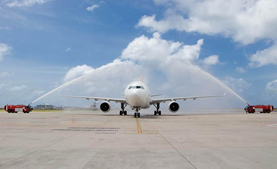 Iberia se pose pour la première fois aux Maldives 111 Air Journal