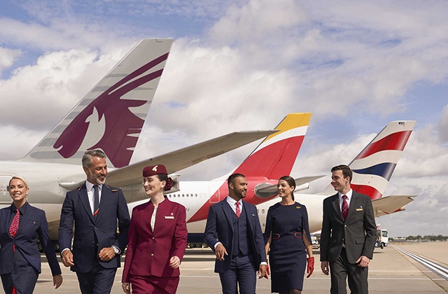 Iberia arrive à Doha, rejoint la coentreprise de Qatar Airways et British Airways 5 Air Journal