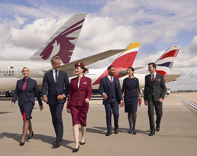 Iberia arrive à Doha, rejoint la coentreprise de Qatar Airways et British Airways 38 Air Journal