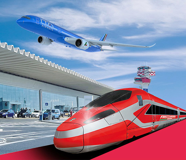 FCO Connect : l’intermodalité selon ITA Airways, Fiumicino et Trenitalia 1 Air Journal