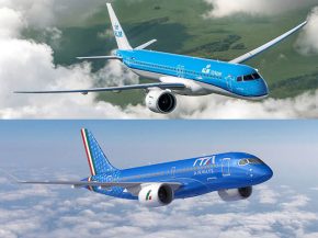 
La compagnie aérienne KLM Royal Dutch Airlines a signé un accord de partage des codes avec ITA Airways, permettant à chacune d