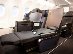 
La compagnie aérienne Korean Air a dévoilé la nouvelle classe Affaires   Prestige » de son Airbus A321neo récemme