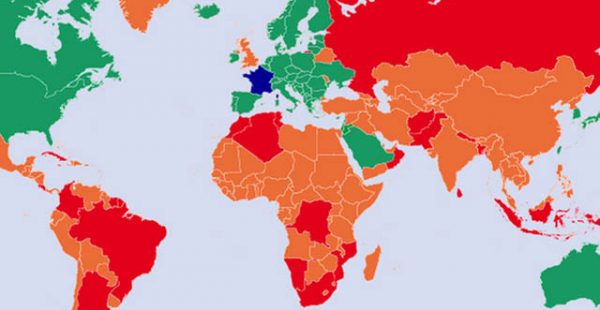 
La France a ajouté l’Algérie et le Maroc à sa liste de   pays rouges » d’où les voyageurs non vaccinés devront justifi