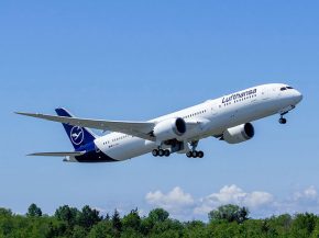 
La compagnie aérienne Lufthansa a finalement choisi New York comme première destination intercontinentale de son nouveau Boeing