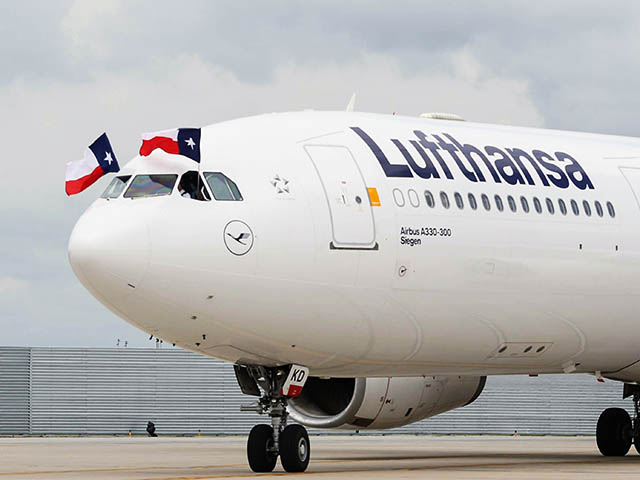Lufthansa relance sa 3eme destination au Texas