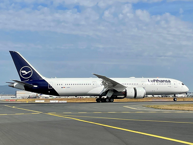 Le 787-9 de Lufthansa entre en service, ira à New York 16 Air Journal