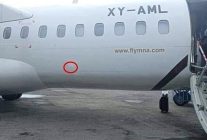
Un avion de la compagnie aérienne Myanmar National Airlines a été touché par trois balles lors de son atterrissage vendredi d
