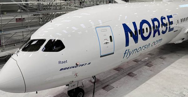 
Le premier Boeing 787-9 Dreamliner de la nouvelle compagnie aérienne low cost Norse Atlantic Airways est apparu au grand jour, t