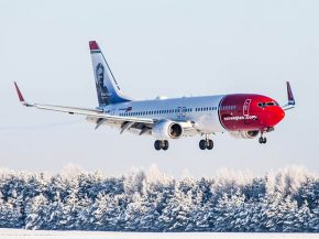 
La compagnie aérienne low cost Norwegian Air Shuttle a vu son trafic progresser de 57% le mois dernier, avec 1,9 millions de pas