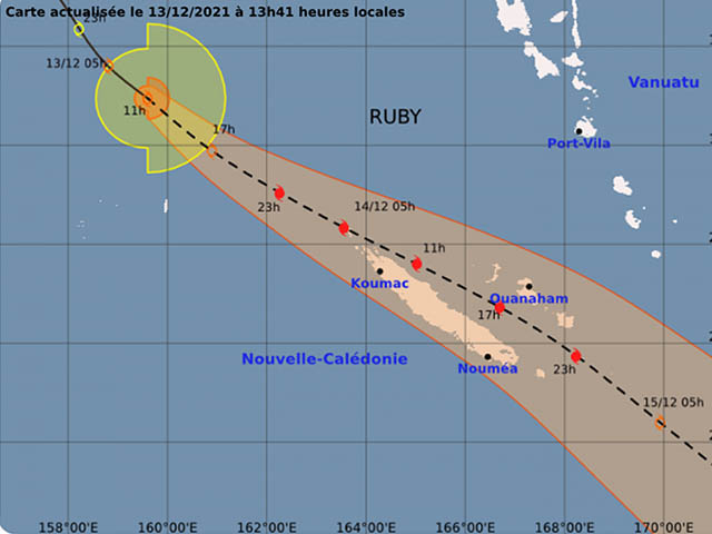 Tempête Ruby : l’aéroport de Nouméa ferme ses portes