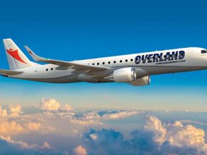 
Overland Airways, compagnie aérienne du Nigeria a reçu cette semaine le premier des trois nouveaux E-Jets E175 tandis qu’Air 