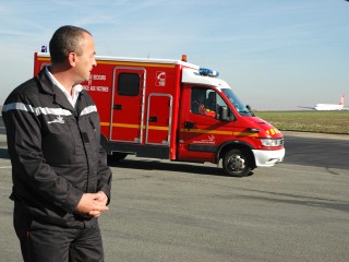 Vincent Robert, pompier à Roissy 57 Air Journal