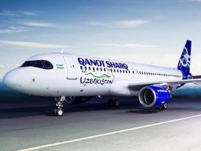 
La jeune compagnie aérienne Qanot Sharq Airlines a loué deux Airbus A321neo auprès d’ALC, qui rejoindront à Tachkent deux A