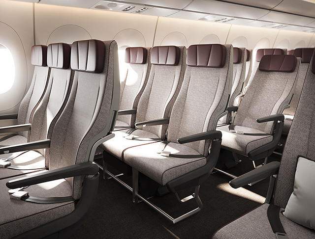 Qantas : cabines arrières pour l’A350-1000 et retour à New York 17 Air Journal