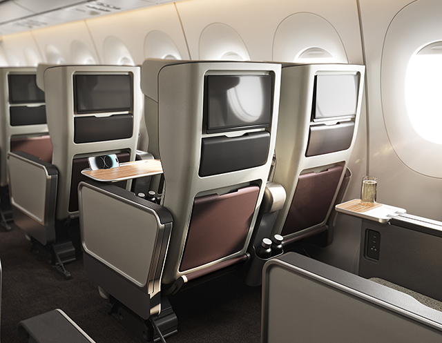 Qantas : cabines arrières pour l’A350-1000 et retour à New York 34 Air Journal