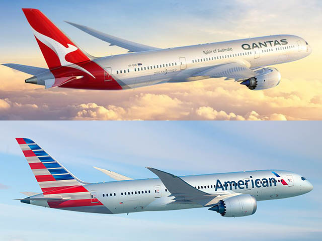 Qantas : deux nouveautés et JV avec American Airlines 78 Air Journal