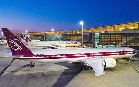 Livrée rétro pour un Boeing de Qatar Airways 47 Air Journal