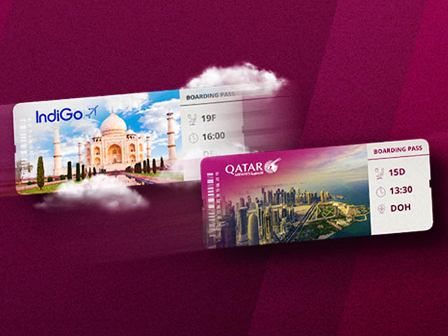 Inde : Qatar Airways réactive son partenariat avec IndiGo