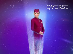 
La compagnie aérienne Qatar Airways entre dans le métavers et la réalité virtuelle avec   QVerse » et le premier équipage 