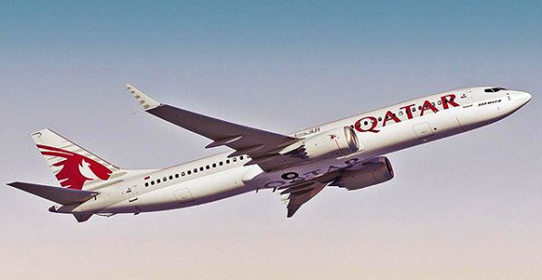 
La compagnie aérienne Qatar Airways a pris possession de son premier Boeing 737 MAX, un 737-8 initialement destiné à la compag
