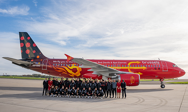 Brussels Airlines : un nouveau Trident pour les Diables Rouges - et les Red Flames (vidéo) 116 Air Journal