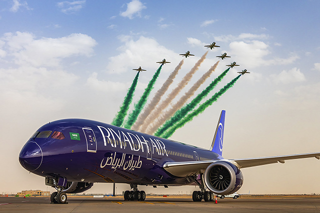 Riyadh Air effectue son premier vol en Boeing 787-9 et se dote d'un nouveau simulateur Dreamliner 1 Air Journal