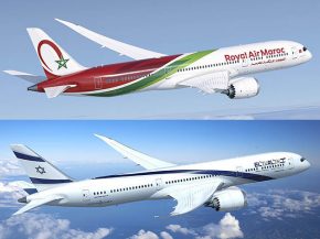 
Les compagnies aériennes Royal Air Maroc et El Al ont signé lundi un accord de partage de codes, portant initialement sur leurs