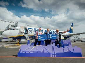 
La compagnie aérienne low cost Ryanair annonce pour l’été 2022 l’ouverture d’une base à l’aéroport de Newcastle en A