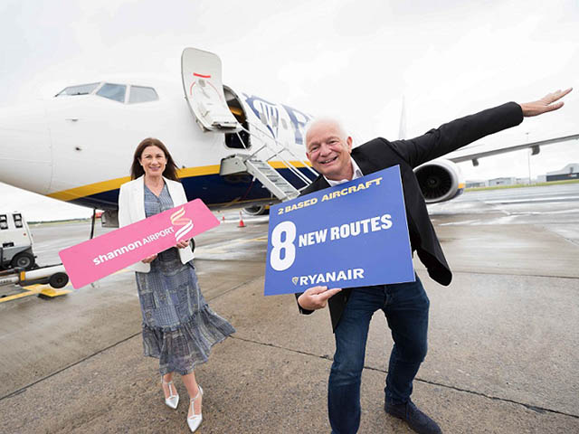 Bases Ryanair : nouvelle à Newcastle, renforcée à Shannon 31 Air Journal