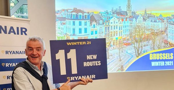 
La compagnie aérienne low cost Ryanair a présenté son programme d’hiver au départ de Bruxelles et Charleroi, où onze nouve