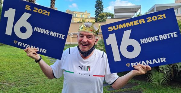 
La compagnie aérienne low cost Ryanair a présenté une offre estivale au départ des deux aéroports de Rome comptant 11 nouvea