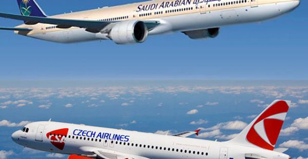 La compagnie aérienne Saudia (Saudi Arabian Airlines) a signé un accord de partage de codes avec CSA Czech Airlines portant sur 